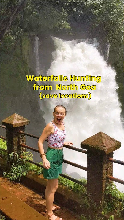 Must-see waterfalls in North Goa and Maharashtra #waterfall #waterfalls  #incredibleindia