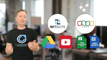Netsuite + Zoho CRM Integration Made Easy with AI | Commercient SYNC