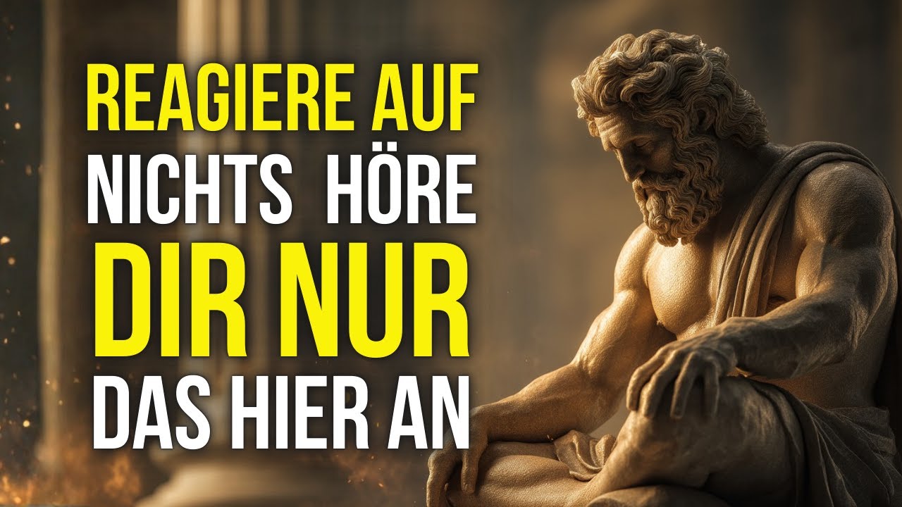 10 STOISCHE REGELN, DIE DICH GEFÄHRLICH SELBSTSICHER MACHEN – REAGIERE AUF NICHTS | STOIZISMUS