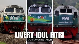 PERBEDAAN LIVERY IDUL FITRI DARI TAHUN KE TAHUN