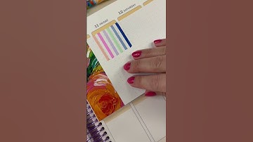 Inspire #markers by #erincondren 🌈 let’s #swatch and match the #planner #stencil #swatches
