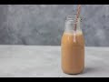 How to make milk tea at home  easy and quick iced milk tea recipe