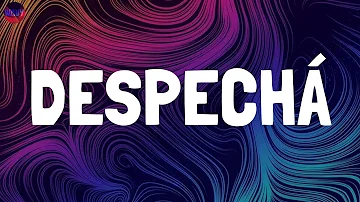 DESPECHÁ (Lyrics) - Rosalía