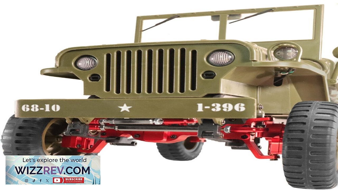 Upgraded Full Metal Front Rear Door Bridge Axle for JJRC C8815 1 10 Review