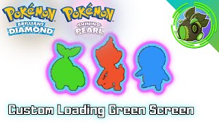 Custom Pokémon BDSP Loading/Buffering Green Screen