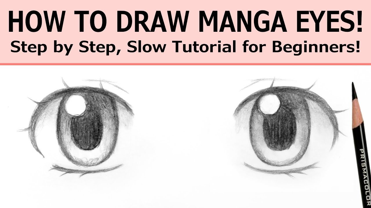 How To Draw Anime Eyes Step By Step!