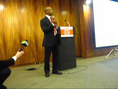 Alphonso David addresses Marriage Equality Day att...