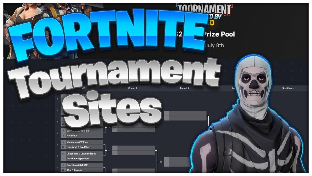 websites for fortnite tournaments