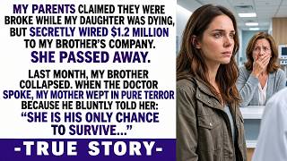 My Parents Let My Daughter Die Over Money—Then Secretly Gave My Brother $1.2 Million For His Comp...