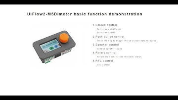 Comes with function programming demonstration | M5Dimeter