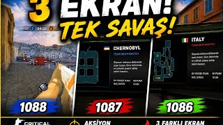 3 Ekran Aynı Anda! 🔥 Critical Strike'da Kaos Başladı! screenshot 3