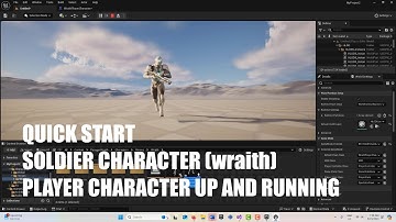 Wraith Paragon Character into an Open World (Unreal Engine Quick Start)
