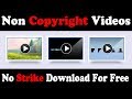 No Copyright Videos Download For Free 
