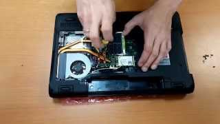 ASUS N61V (Разборка и ремонт ноутбука)