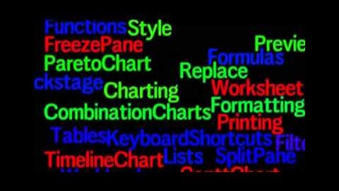 Excel 101 for the New Project Manager Promotion Video #1