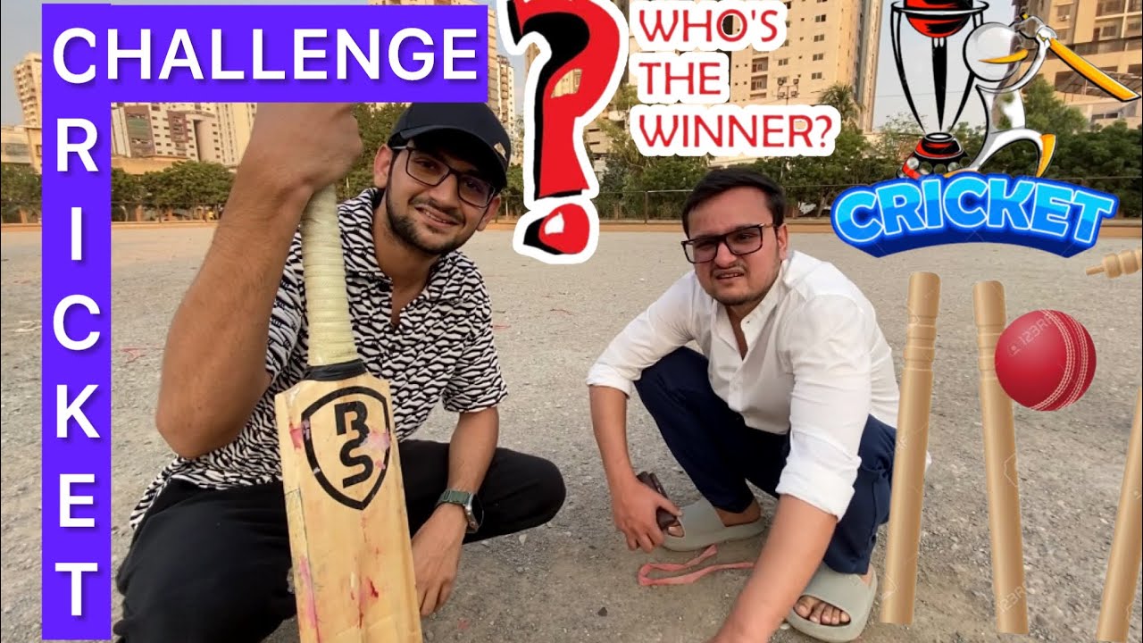 Super over cricket challenge with maaz🔥|aj to had ho gai😂