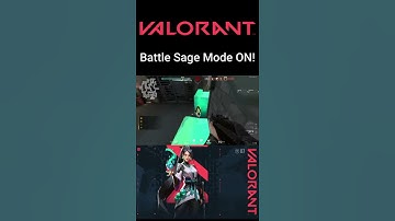 Battle Sage Mode Is ON! #Valorant #shorts #InsaneSage #BattleSage SE01EP02