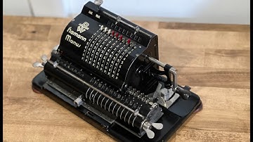 Hamann Manus A Mechanical Calculator