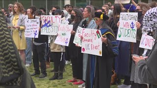 UCSD protests continue with walkout