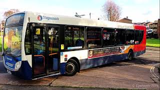 Audio: Journey on Stagecoach South Enviro 300 27651 2011