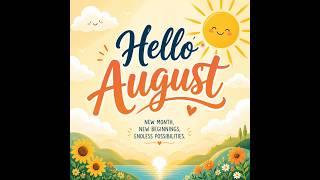 August 2026 Goal Setting | New Month, Fresh Intentions