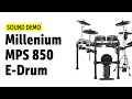 Millenium MPS 850 E-Drum Set - Sound Demo