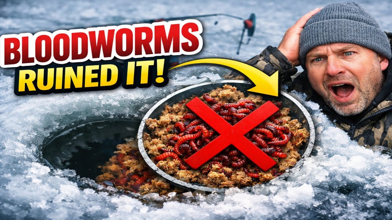 Winter Fishing's BIGGEST Lie: Stop Putting Bloodworms in Your Groundbait!