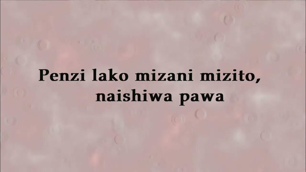 Mbosso Pawa lyrics video Mbosso Pawa lyrics video