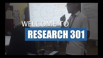 Intro Video for Res 301