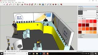 Exhibit Design: in Sketchup  Arrow Trade Show Booth Design