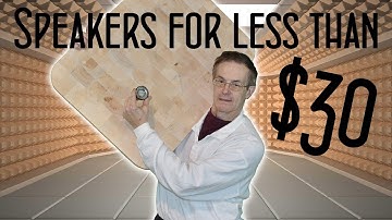 Fantastic DIY Speakers for less than $30!