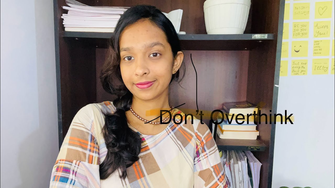 Overthinking අවම කරගන්න සරල Tips කිහිපයක් .@ChatAndCheer 