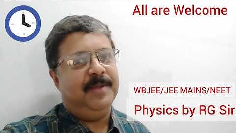 Introductory Video for Physics for WBJEE/JEE MAINS/NEET (in Bengali)