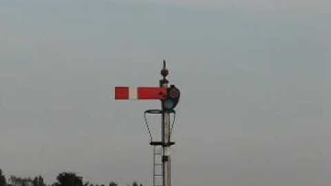 The Last Working Semaphore Signals on a London Branchline.