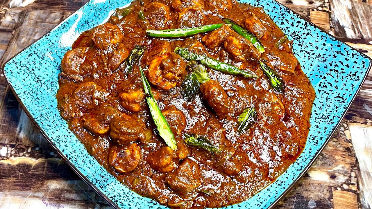 Prawns Ghee Roast Prawns Masala Clay pot cooking Must try YouTube