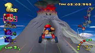 Mario Kart: Double Dash (GC) walkthrough - DK Mountain screenshot 1