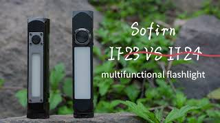 Sofirn IF23 VS IF24  Who is the most powerful multifunctional flashlight?