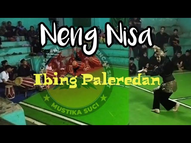 Pencak silat || ibing paleredan NENG NISA #pencaksilat #paleredan #tepaktilu #kidungbubuka class=