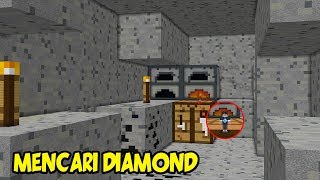 MINING DIAMOND TERBESAR DI DALAM GOA - Minecraft Indonesia