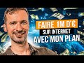 Mon plan pour faire 1m d sur internet 