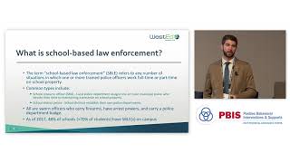 PBIS Forum 2019 - The Role of SRO Within a PBIS Framework