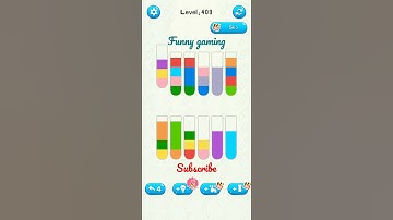 water sort jigsaw puzzle game level 409 #numpuz #funnygaming #shorts