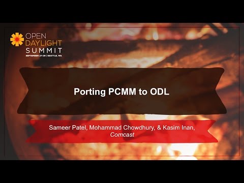 Porting PCMM to ODL- Comcast Team