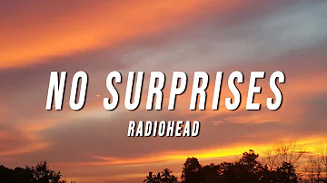 Radiohead - No Surprises (Lyrics)