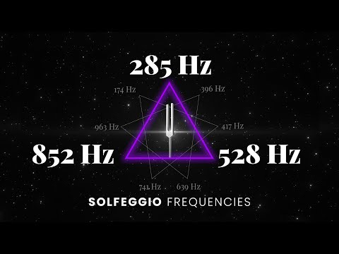 285Hz + 528Hz + 852Hz Triple Solfeggio Frequency Healing | Body, Love & Intuition | Tuning Forks