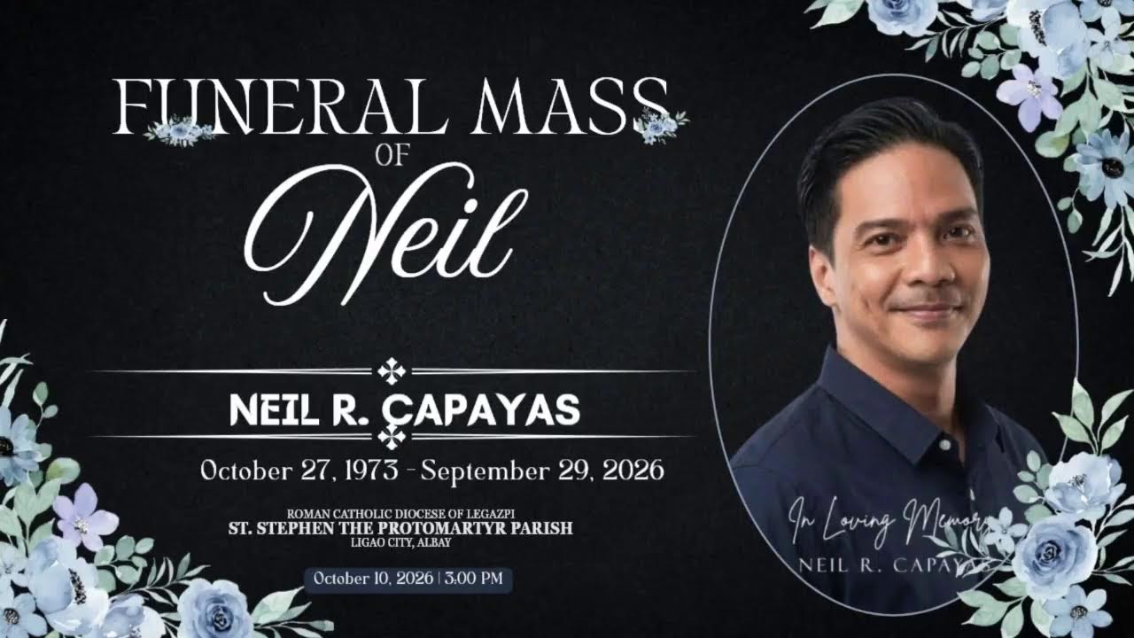 Funeral Mass of Neil R. Capayas