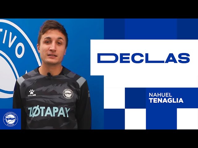 Declaraciones de Nahuel Tenaglia | Deportivo Alavés