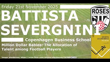 ROSES214 Battista Severgnini Copenhagen Business School, Allocation of Talent among Football Players