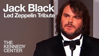 værtinde holdall måle Led Zeppelin Tribute - Jack Black - 2012 Kennedy Center Honors | Kennedy  Center