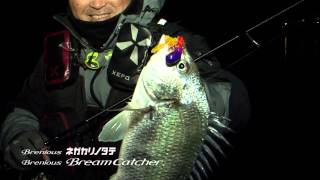 【ブレニアス 】ネガカリノタテ+ブリームキャッチャー水中動画